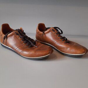 Magnanni Pueblo - Brown Leather Sneakers - Men's 11.5